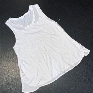 LNA cut out swing sleeveless tee XS